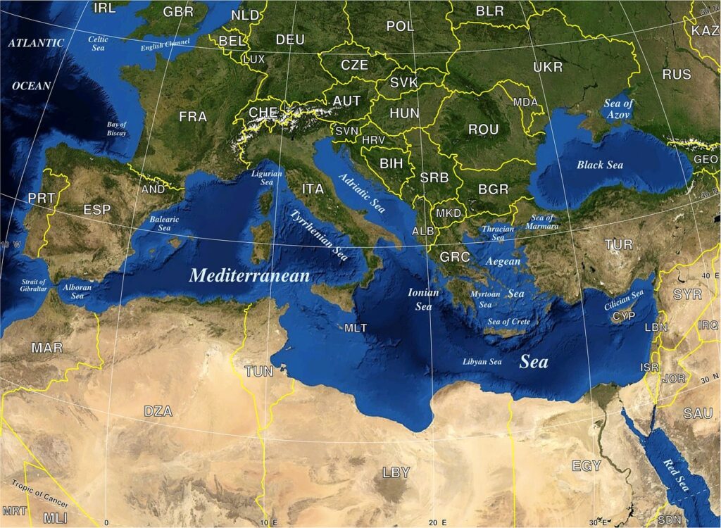 La politica migratoria dell'UE verso il Mediterraneo e il Medio Oriente